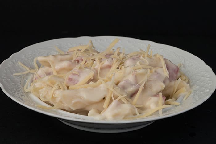 Macaroni kaas ham